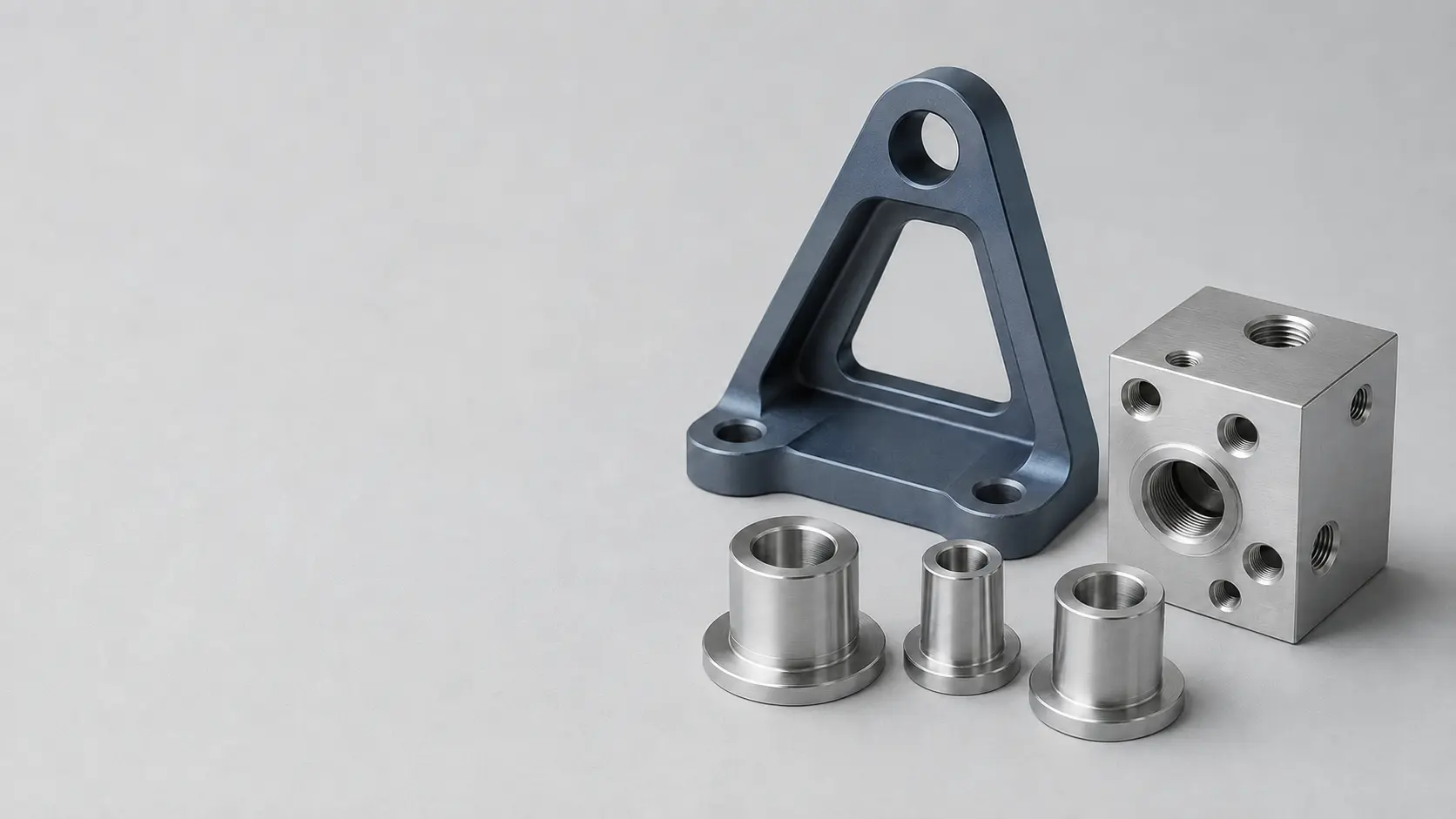 Multi-axis, housing and rotational CNC components